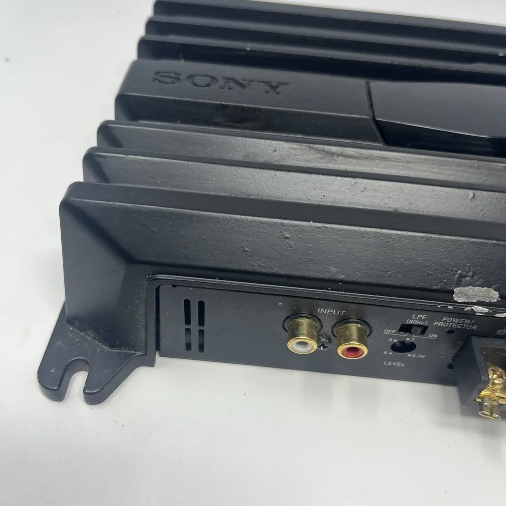 Sony Car Amplifier XM-N502 500W 2 Channel / 1 Channel Amplifier Untested